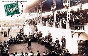 ALGER- MUSTAPHA - CHAMP DE MANOEUVRES